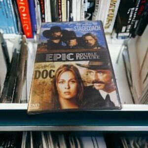 DVD Doc/Valdez Is Coming In A Double Feature (2011, 2 Pack Westerns) Stacy Keach